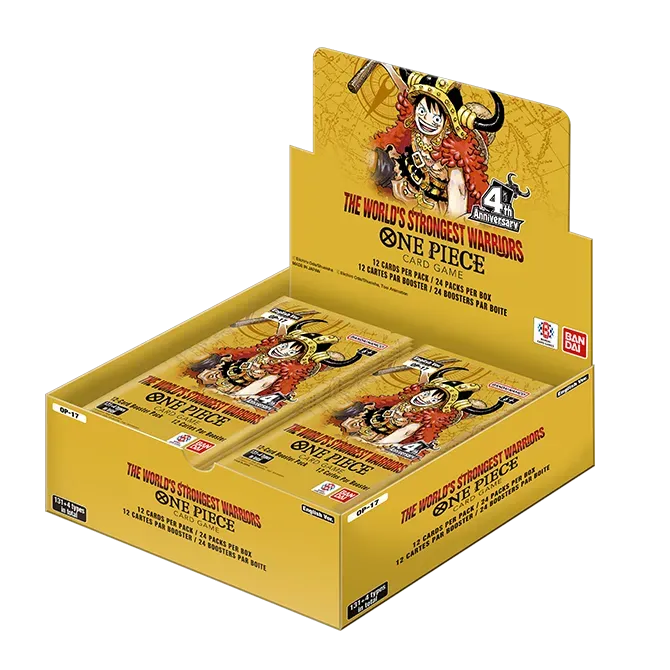 One Piece Card Game - OP-17 The World's Strongest Warriors Booster Box