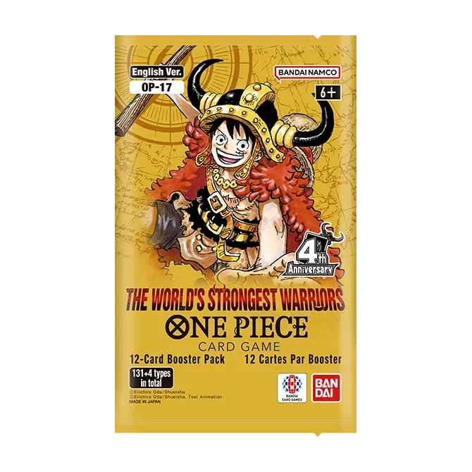 One Piece Card Game - OP-17: The World's Strongest Warriors Booster Pack