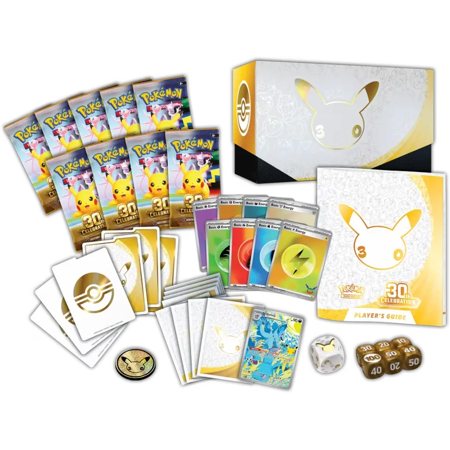 30th Celebration Elite Trainer Box (pre-order) 16-9 uitlevering