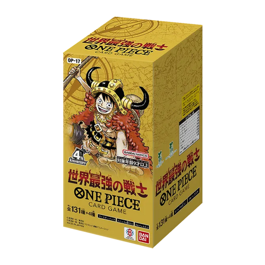 OP17 The World's Strongest Warriors Japanse Booster Box