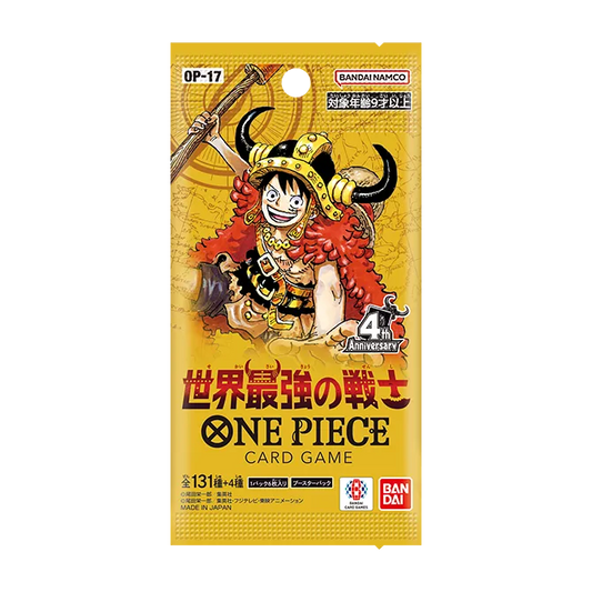 OP17 The World's Strongest Warriors Japanse Booster Pack