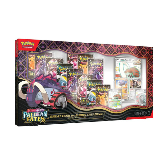 Paldean Fates Great Tusk & Iron Treads Box