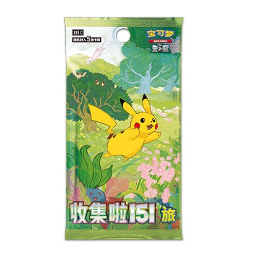 Pokemon 151 Collect Journey Slim Booster Pack Chinees