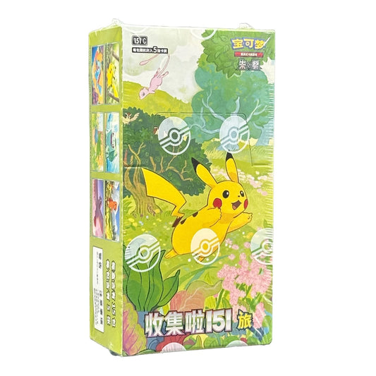 Pokemon 151 Collect Journey Slim Booster Box Chinees