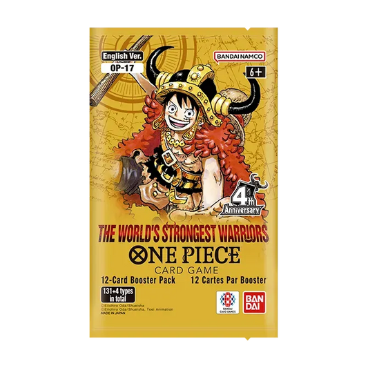 One Piece Card Game - OP-17: The World's Strongest Warriors Booster Pack