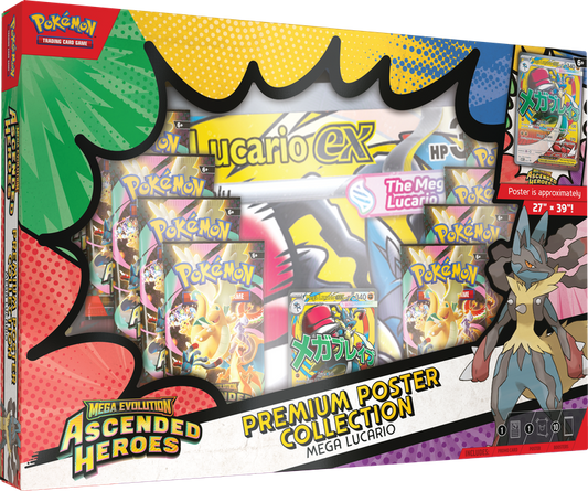 Pokémon Ascended Heroes - Premium Poster Collection Lucario